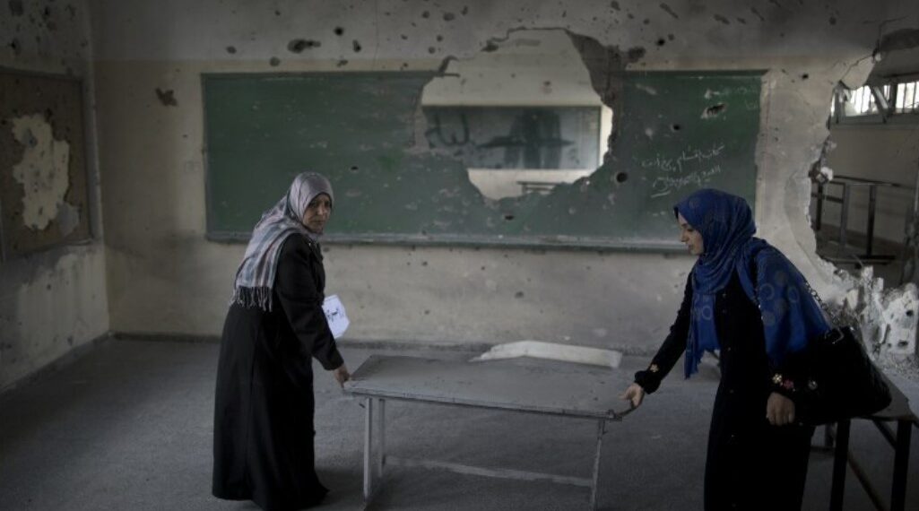 Gazze’de ne okul kaldı, ne öğrenci!