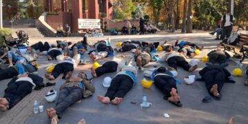 Fernas işçileri açlık grevinde: Ölmek var dönmek yok